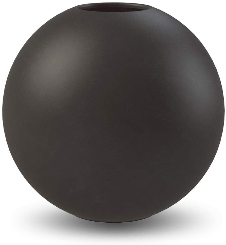 Cooee Design Ball Ceramic Ochre Vase 10cm