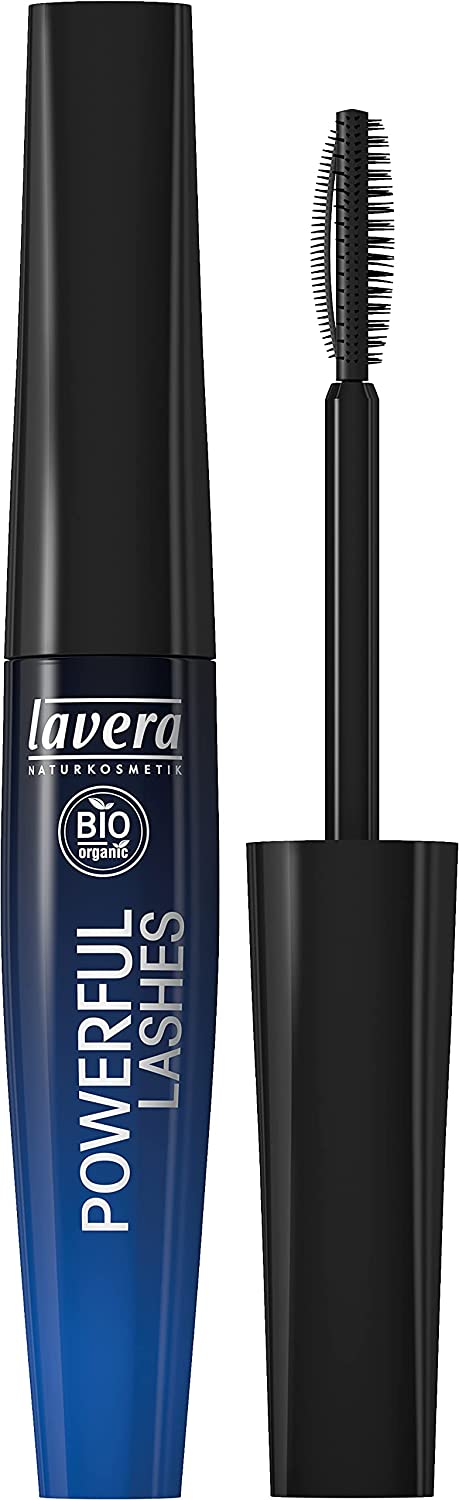 lavera Powerful Lashes Mascara - Black - Natural Cosmetics - Free from Sili, ‎schwarz