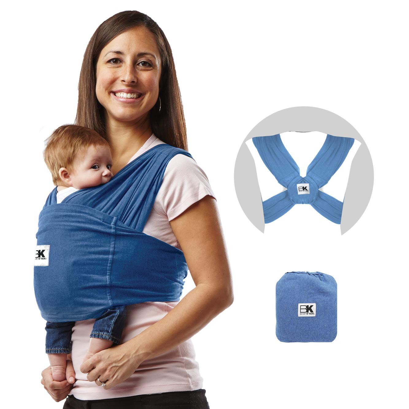 Baby K \'Tan Cotton (XS, Denim)