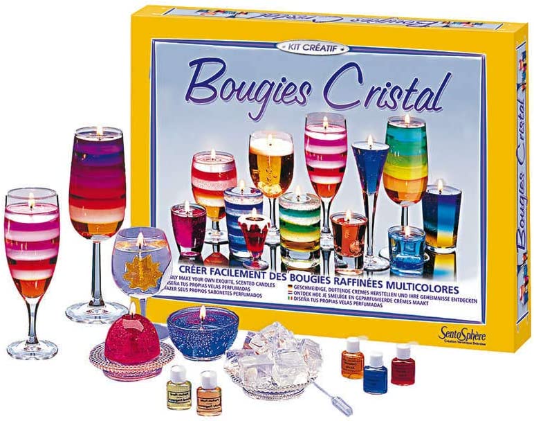 Sentosphere Kit de bougies Cristal