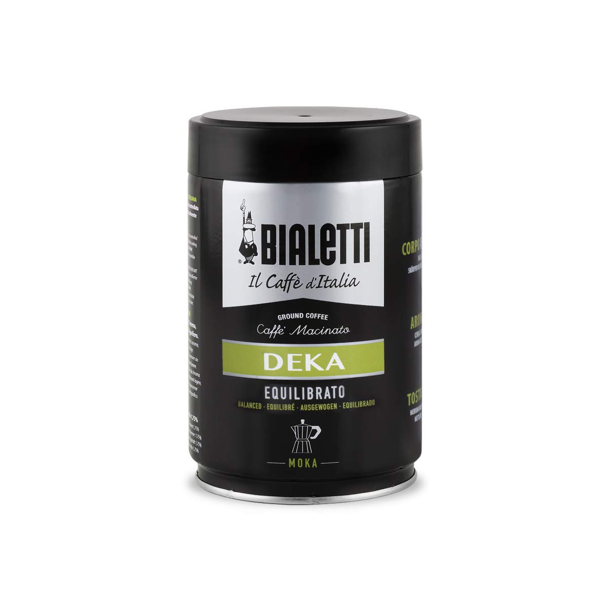 Bialetti Coffee, Various Flavours, Decaffeinated (Deka)