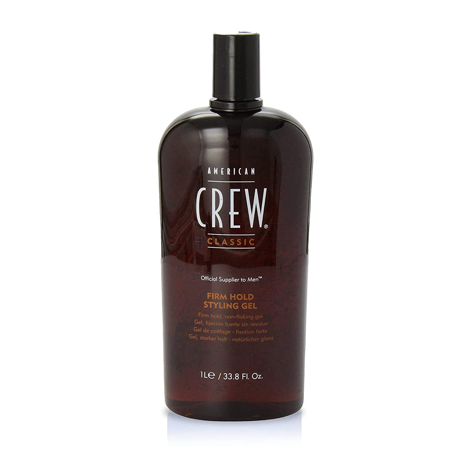 American Crew Firm Hold Hair Styling Gel 1 Litre, ‎brown