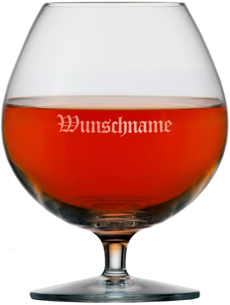 Stölzle Lausitz Personalised Brandy Glass With Free Name Engraving 585ml