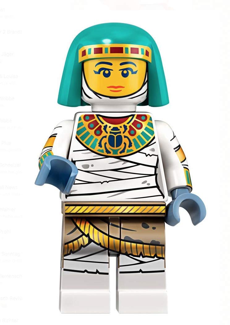 Mini Figure Lego Series 19 71025 #6 Lady Mummy