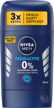 NIVEA MEN Deo Stick Deodorant Fresh Active, 50 ml