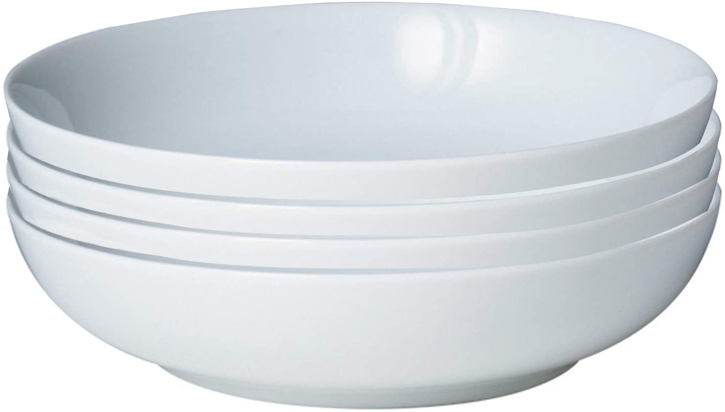 Denby 11048944 Set of 4 Pasta Bowls White