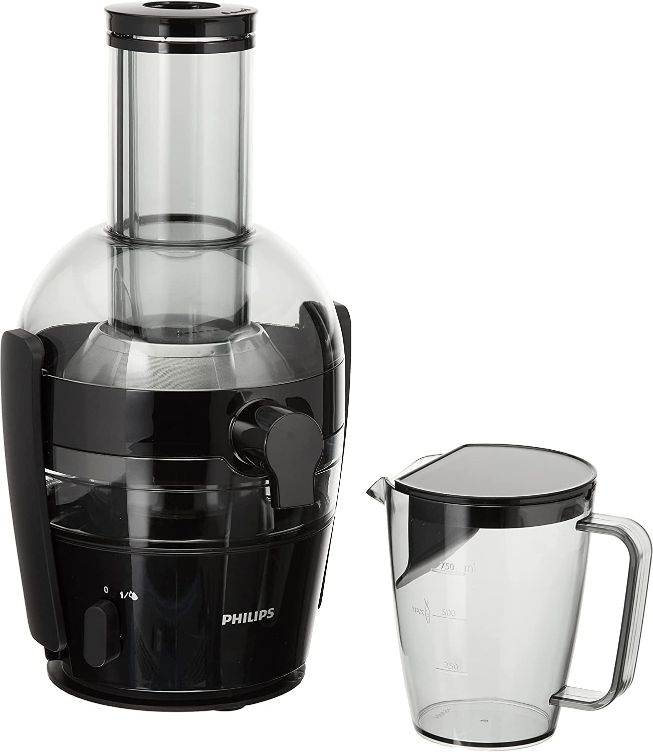 Philips Domestic Appliances Philips HR1856/70 Juicer (800 W, 2 Litre Capacity, QuickClean Technology, including juice container)
