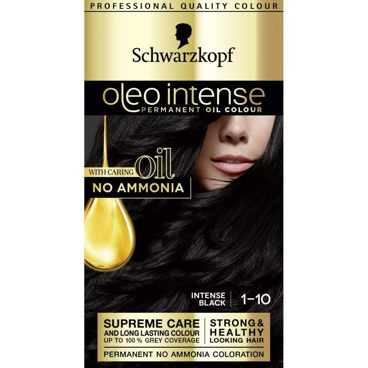 Schwarzkopf Oleo Intense 1-10 Intense Black, 500 ml