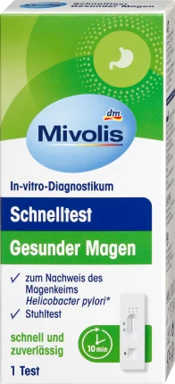 Mivolis rapid test healthy stomach, 1 application, 1 pc