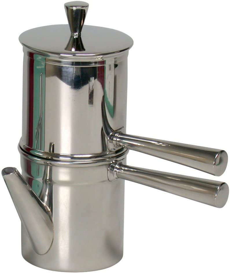 Ilsa Napoletana Coffee maker, Stainless Steel, Silver color, for 1-2 Cups