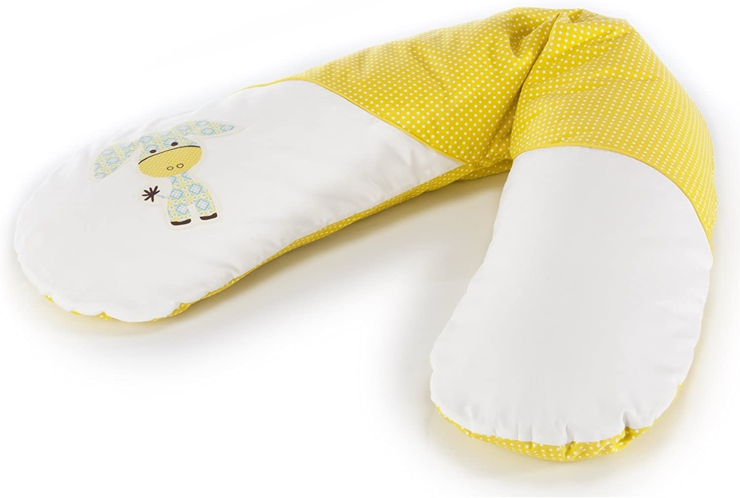 Theraline Nursing pillow Hollowfibre Original 190 + Cover Donkey Acacia Yellow
