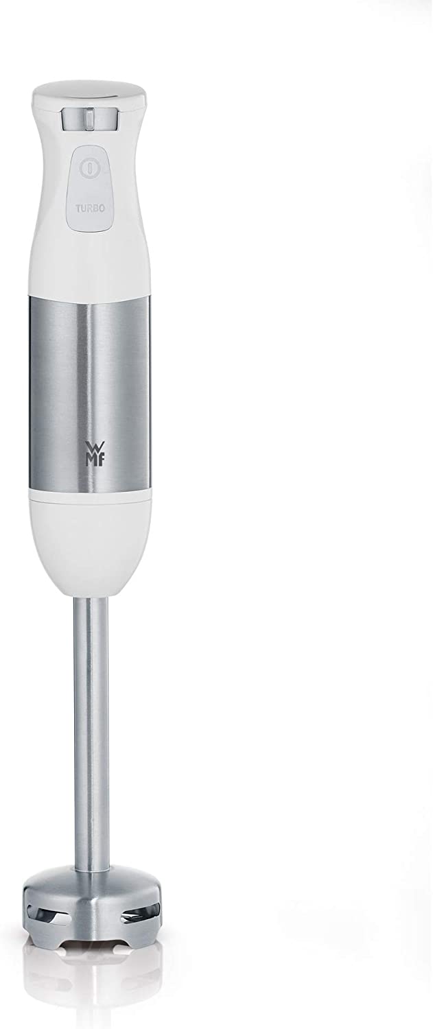 WMF Kult S Hand Blender 500W, Purée Stick with Variable Speed Setting, Turbo Function, Cromargan, White