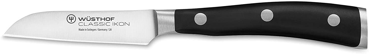 Wusthof Wüsthof Vegetable Knife, Classic Ikon Blade Length, Forged, Stainless Steel, Extremely Sharp Kitchen Knife Solingen