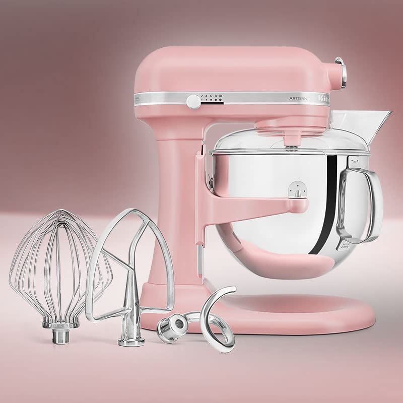 KitchenAid Artisan Limited Edition Pink Power in Light Pink / Dusky Pink 6.9 Litres
