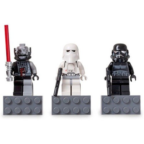 Lego Star Wars 2010 Exclusive Shadow Trooper Magnets Set # 4560062 Darth Va