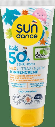 Sunscape Kids, Med Ultra Sensitive, LSF 50+, 100 ml