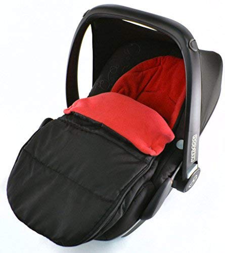 For-your-Little-One Universal Car Seat Recaro Privia New Born Car Seat Footmuff FIRE RED