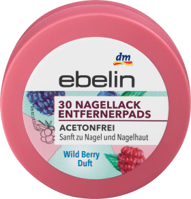 Nail polish remover pads acetone -free, 30 hours