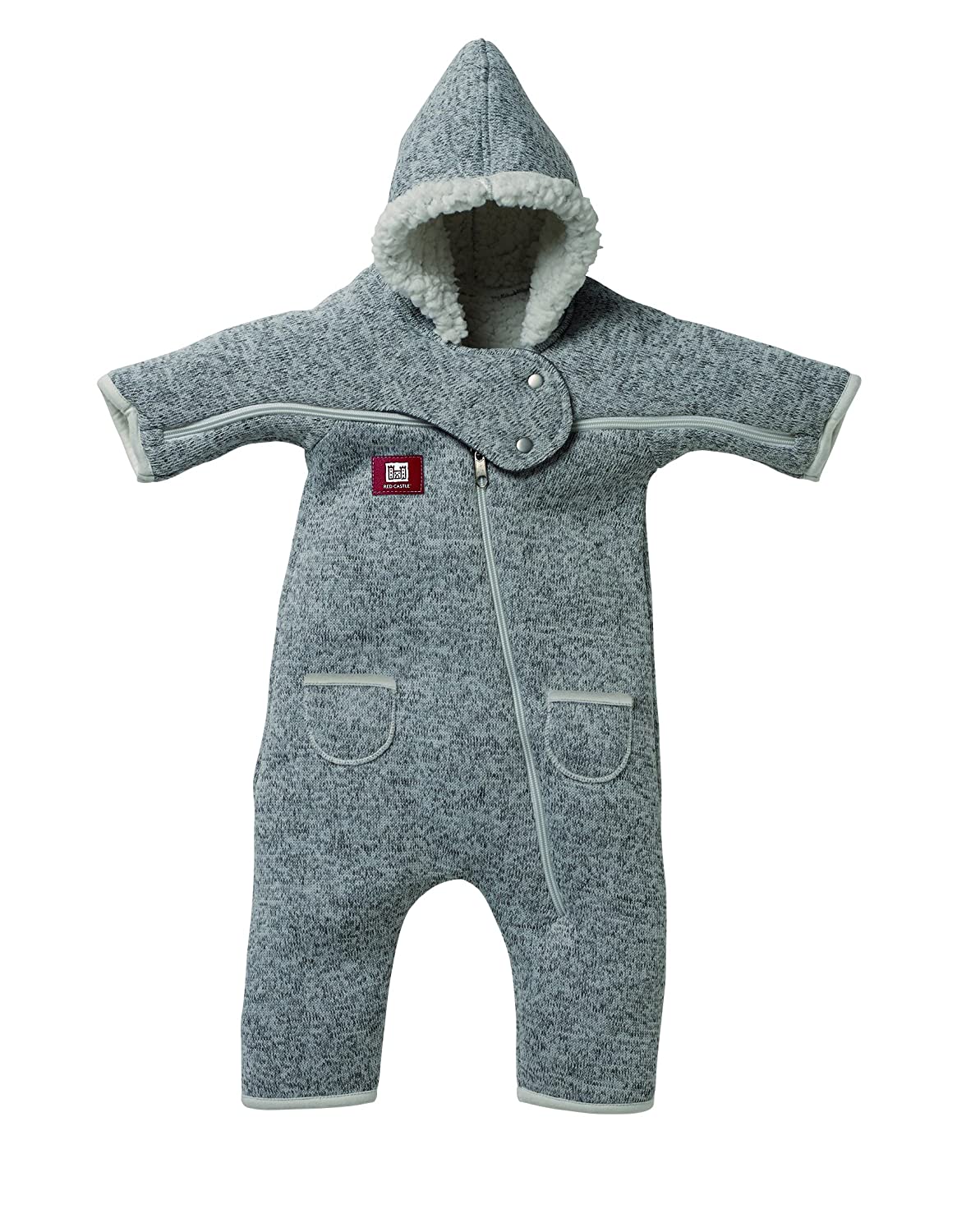 Red Castle COMBI T-Zip Nest for Babies Grey China/White 0 – 6 Months