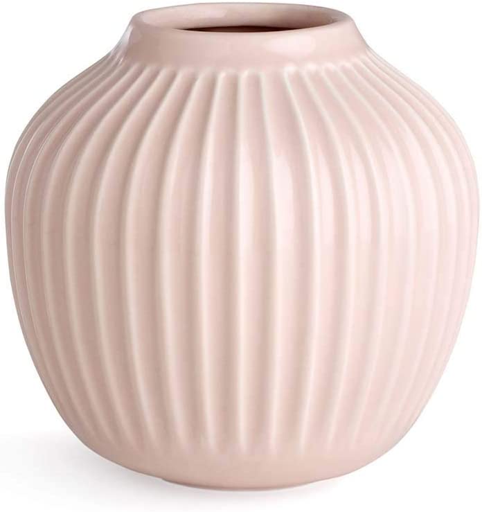 Kähler Design - Hammershøi vase/flower vase - ceramic - rose (12.5 cm)