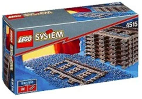 Lego World City 4515: Straight Rails - 9 Volt Train Track