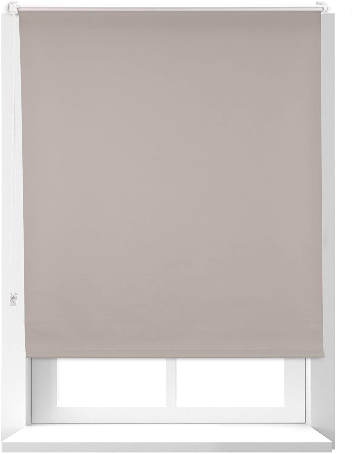 Relaxdays 1 X Thermal Roller Blind, Opaque, Blackout Blind, Thermal Coating