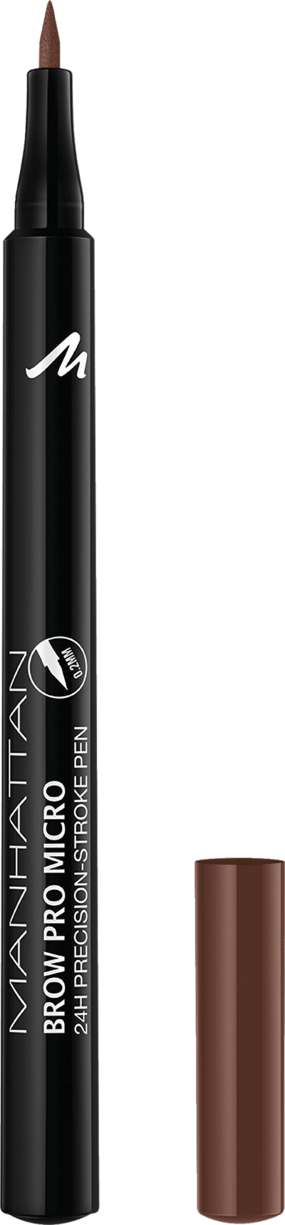 MANHATTAN Cosmetics Augenbraunstift Brow Pro Micro Pen, Soft Brown 002, 1 Ml