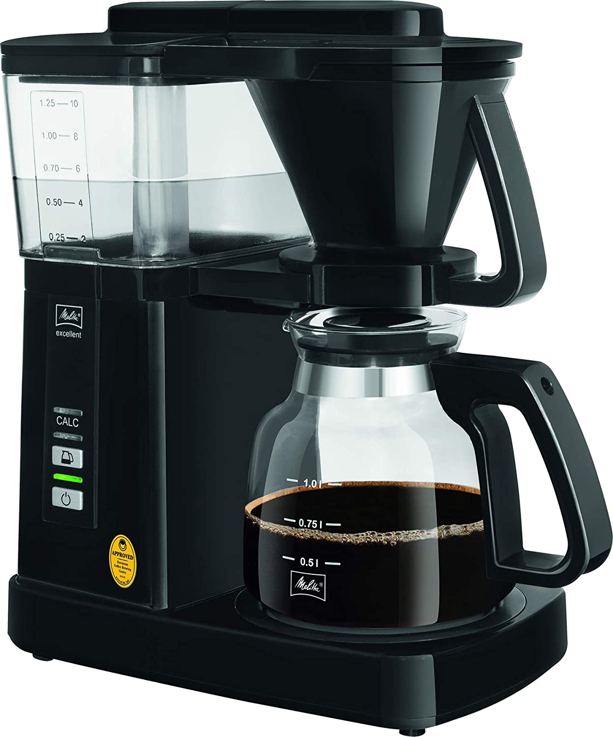 Melitta Excellent 5.0, 102202: The success story of the excellent coffee taste continues, black