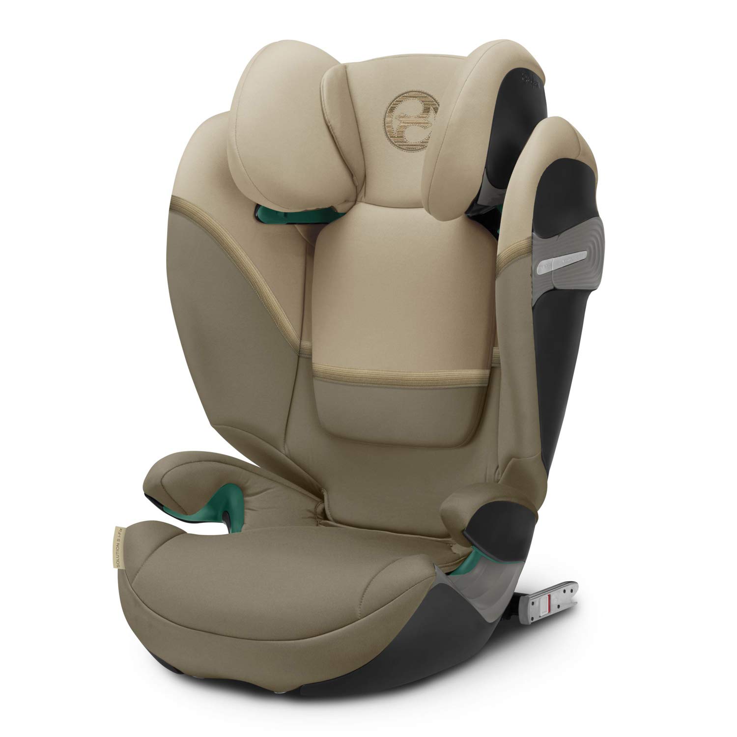 CYBEX Gold Solution S i-Fix Child Seat, for Cars with and without ISOFIX, 100-150 cm, from Approx. 3 to Approx. 12 Years, Navy Blue