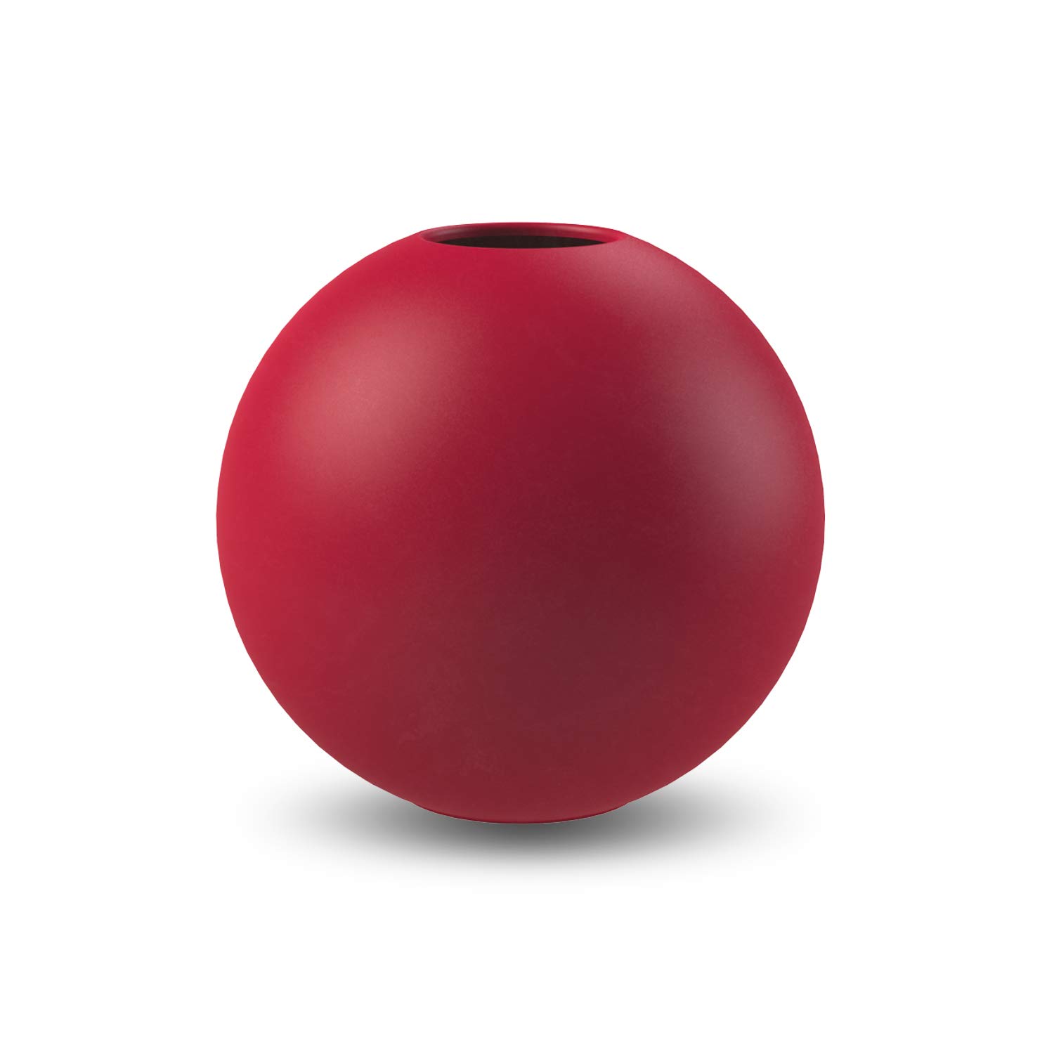 Cooee Design Ball Vase 20 Cm Dusty Red