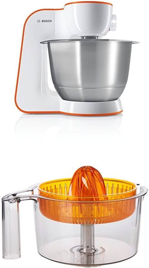 Bosch StartLine MUM54I00 Food Processor (900W, 3.9L, Stainless Steel Mixing Bowl, Easy to Handle/Storage)