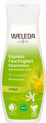 WELEDA Body lotion Citrus Express-Moisture, 200 ml