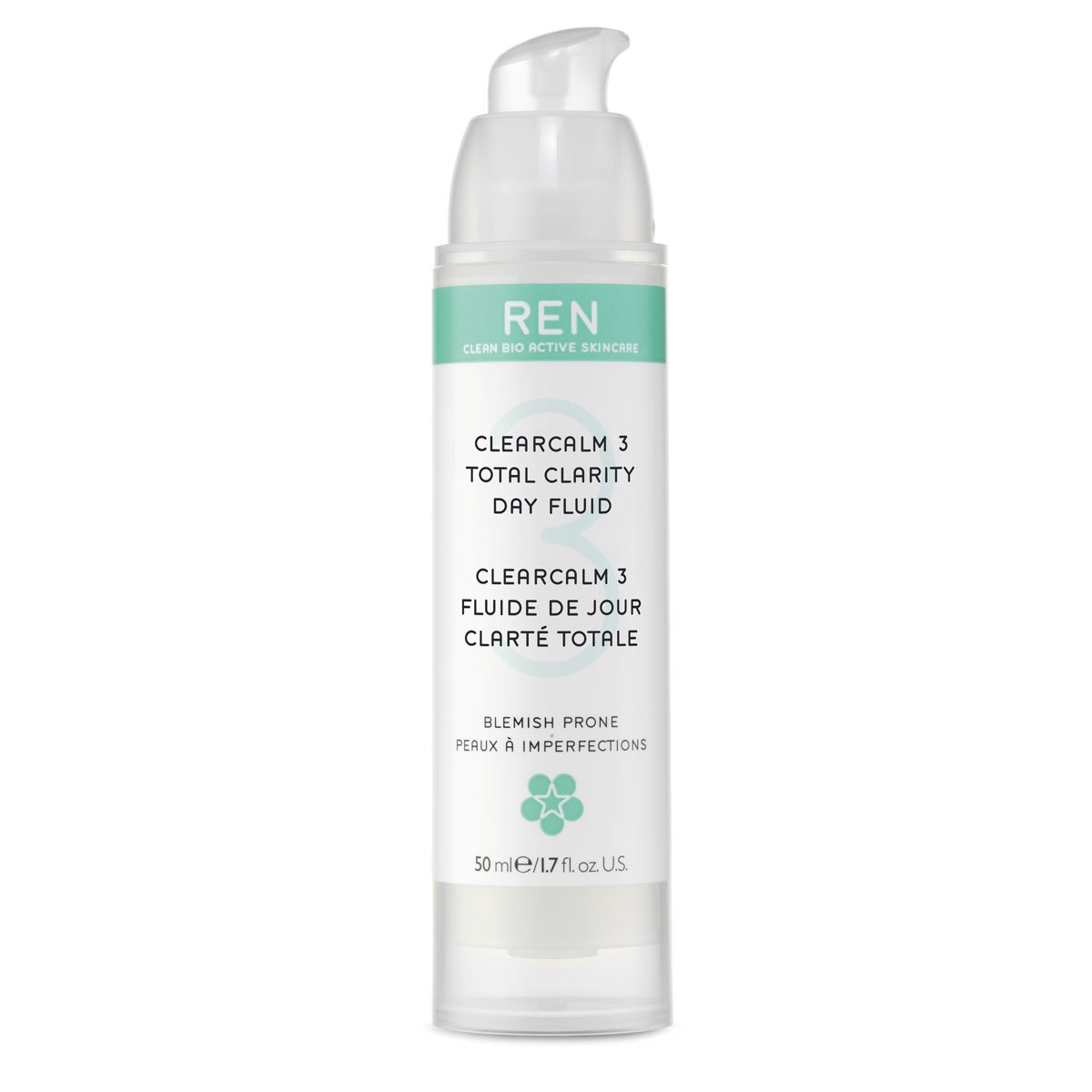 Ren Clearcalm3 Total Clarity Day Fluid 50ml