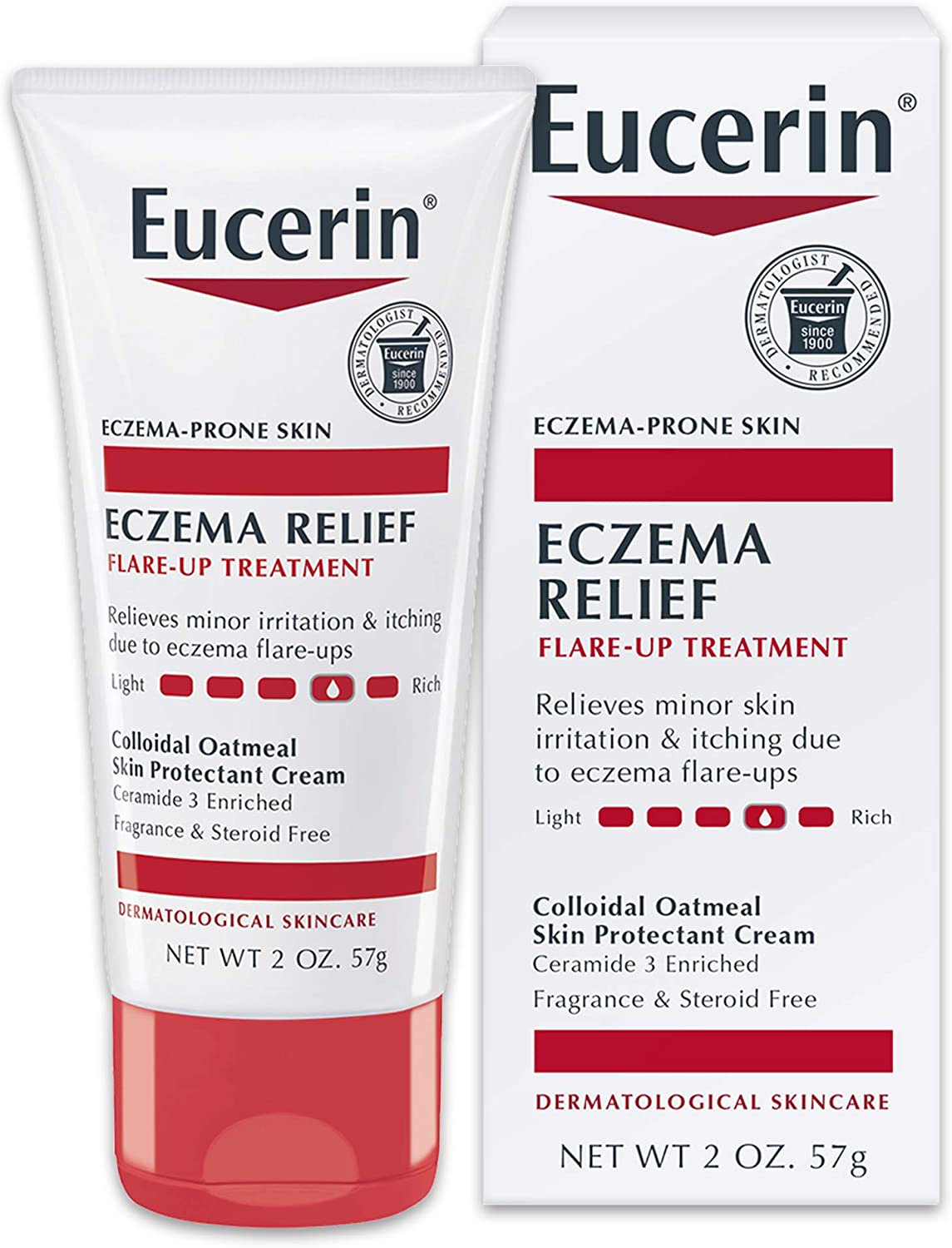 Eucerin Eczema Relief Instant Therapy Body Lotion, 2 Ounce by Beiersdorf, Inc.