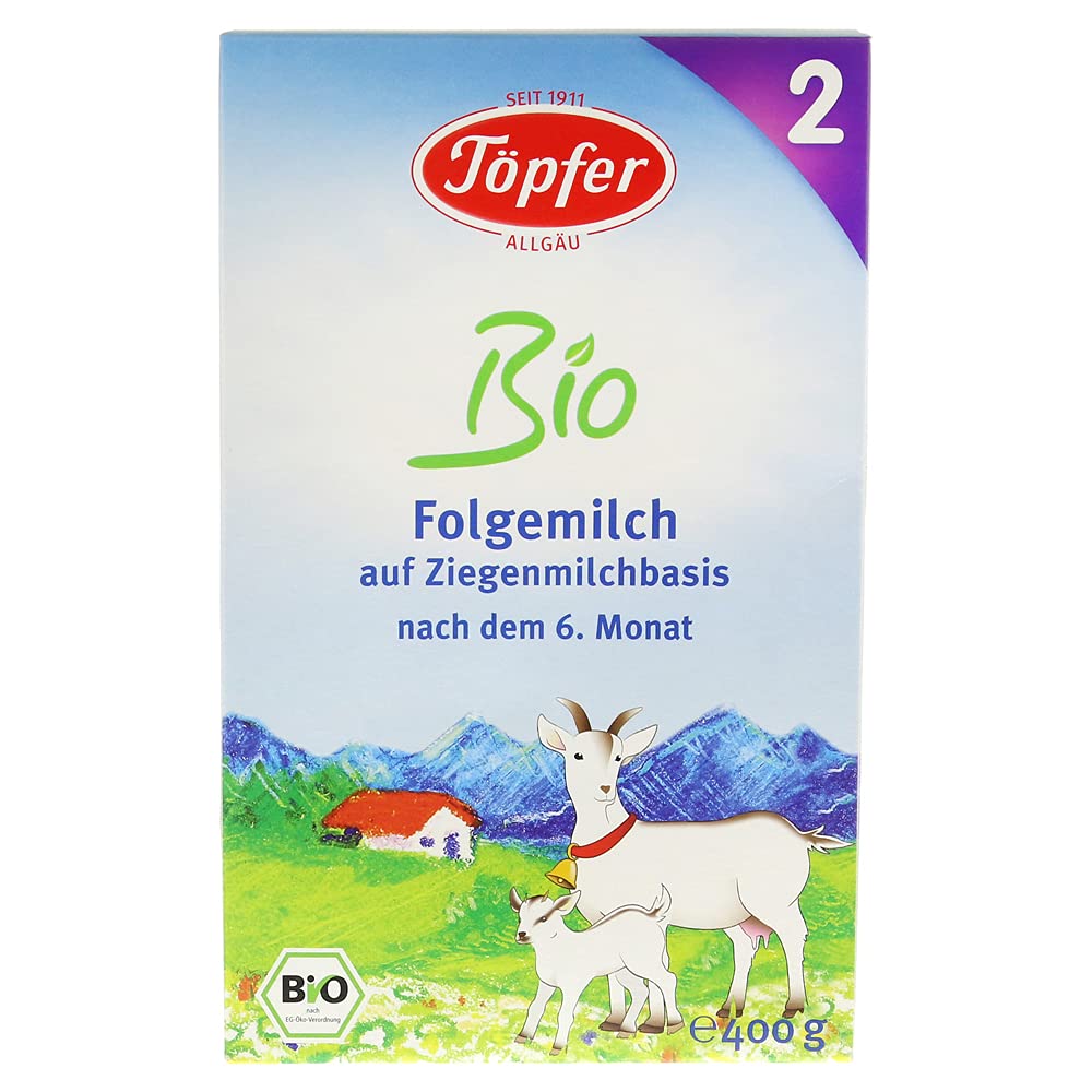 Organic follow-up milk 2 goats 400 g