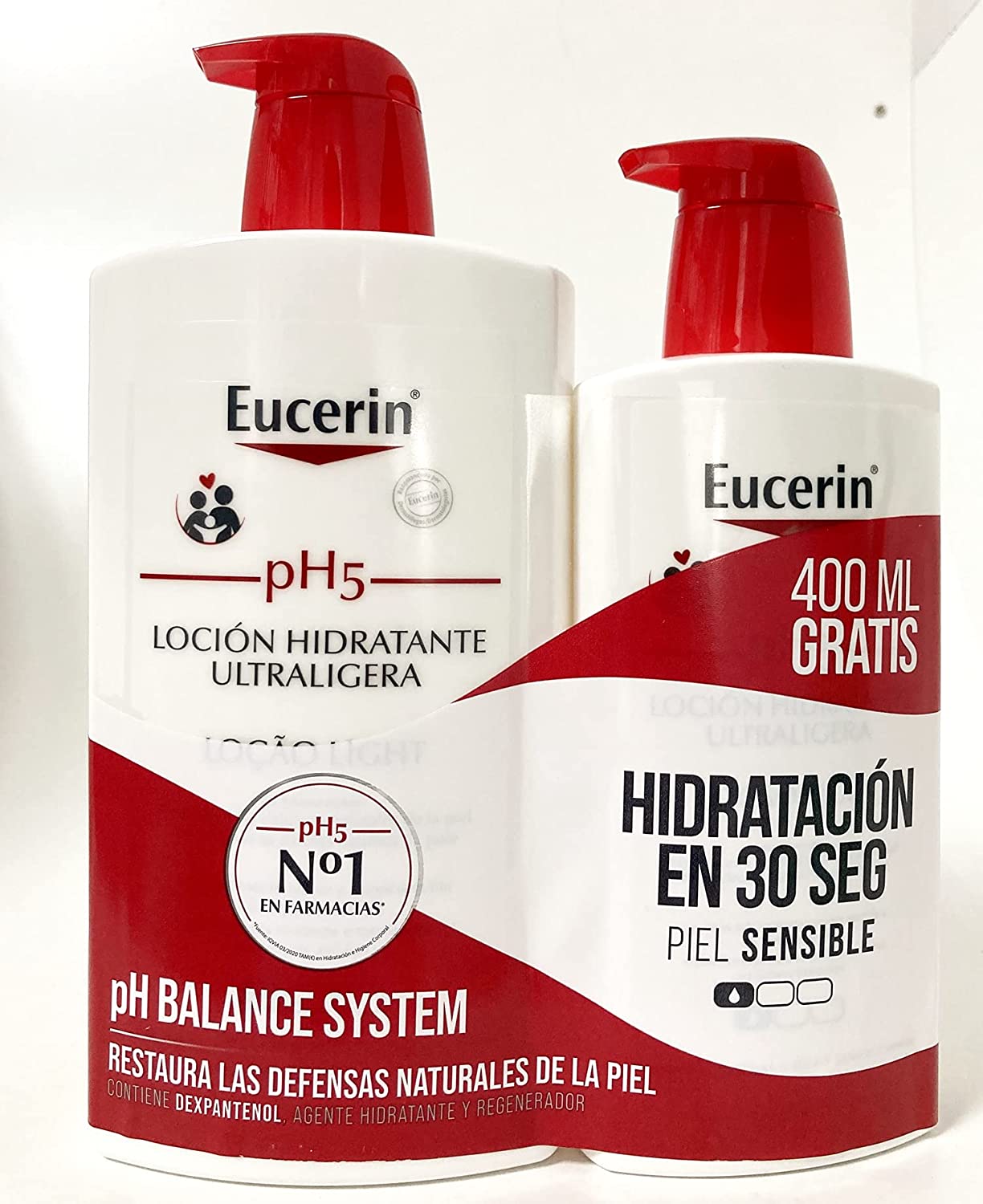 Eucerin Family Pack Ultralight Lotion 1000 ml + 400 ml