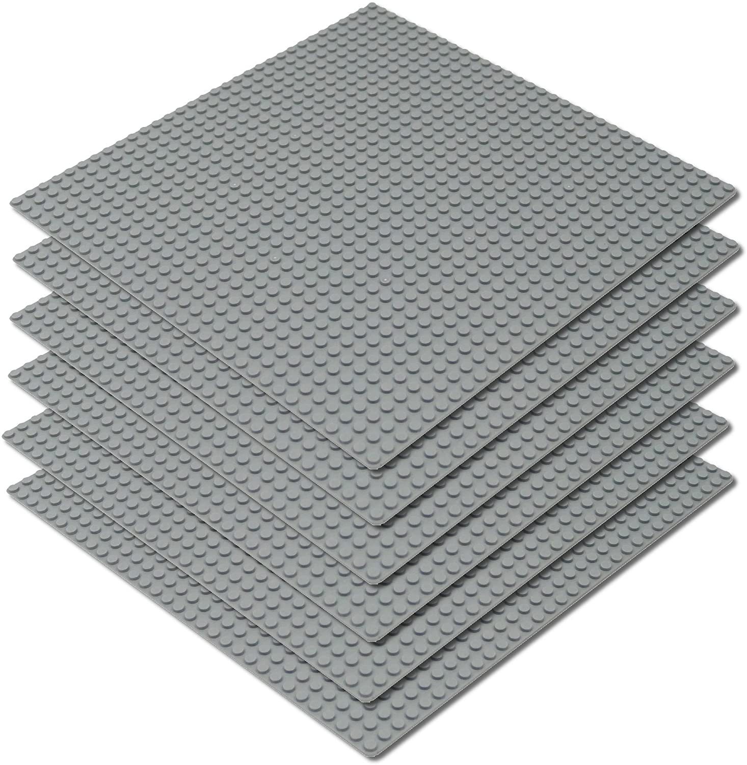 Katara 1672 – Building Plate Set Of 6 25.5 Cm X 25.5 Cm / 32 X 32 Pins, Com
