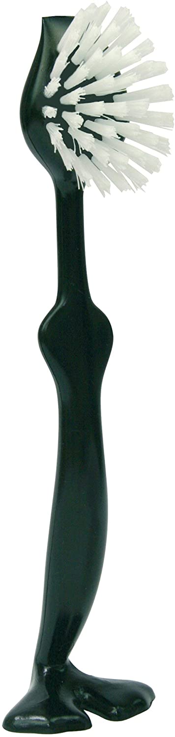 Koziol Tim Dish Brush, Solid Black