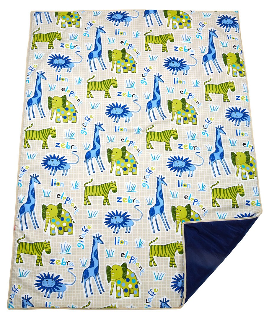 Ideenreich 2014 Size 1 Large Beautiful Crawling and Playing Blanket 135 x 190 cm  135x180