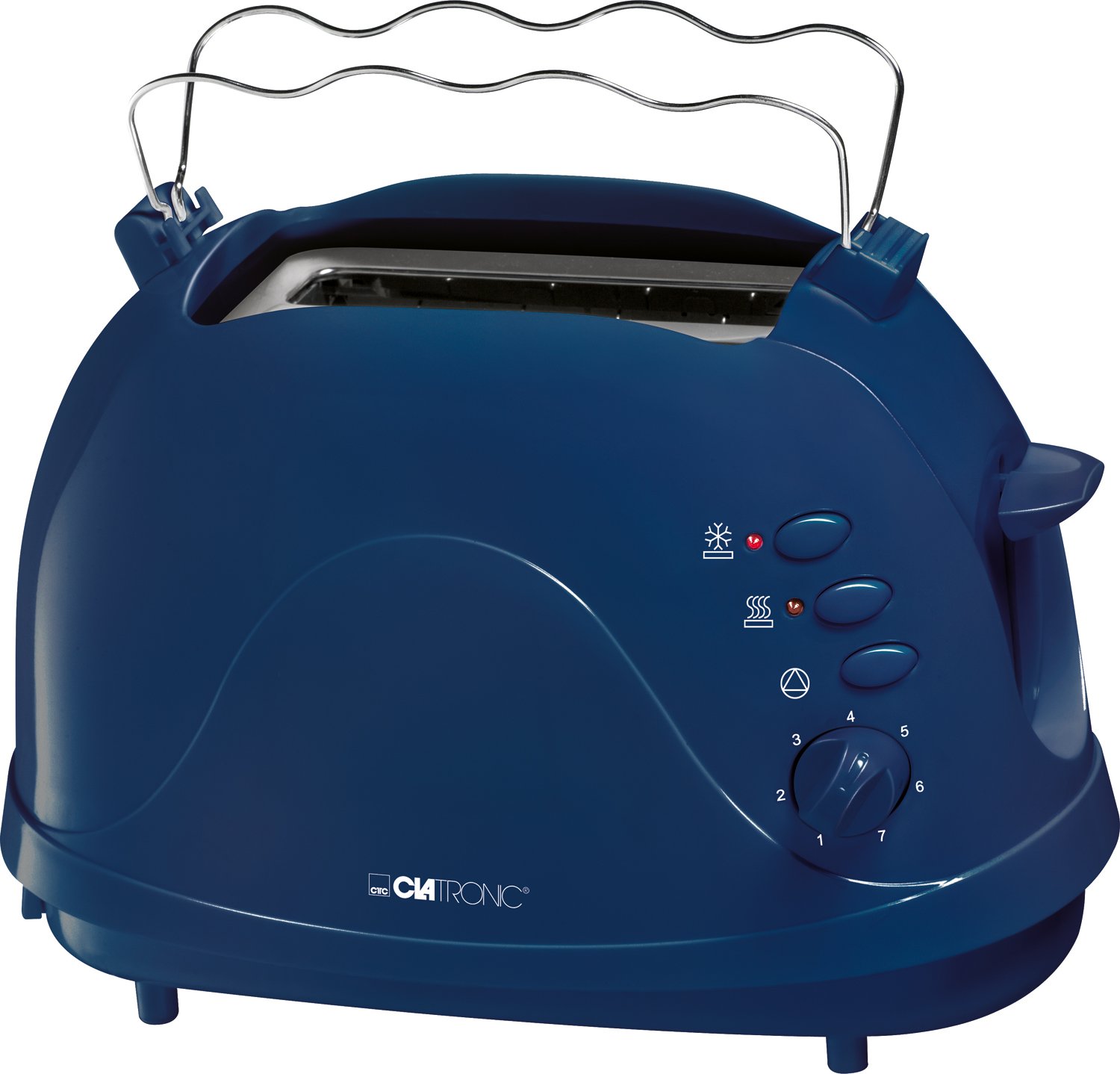 Clatronic Ta 3565 2-Slice Toaster, Blue