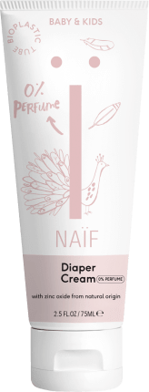 Naif Fragrance-free diaper cream, 75 ml