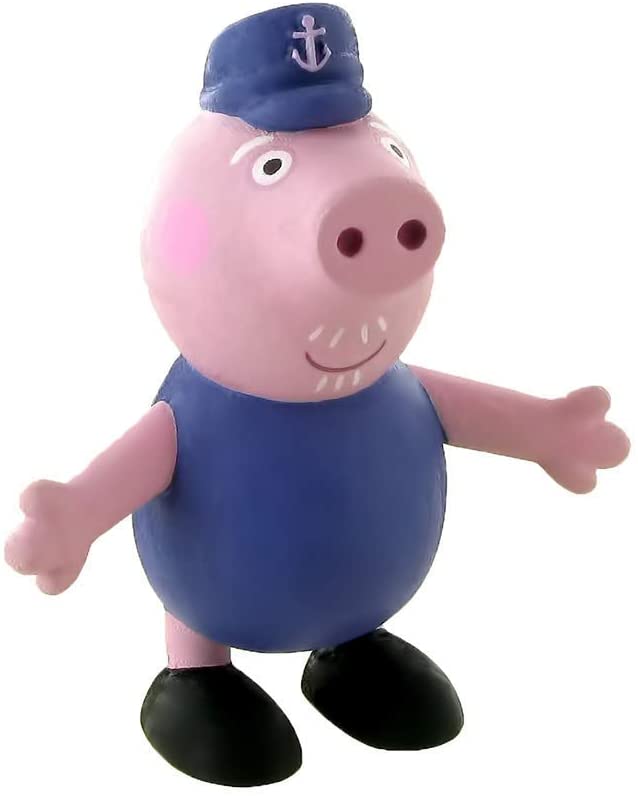 Comansi Figura Peppa Pig Abuelo 90151 Multicoloured