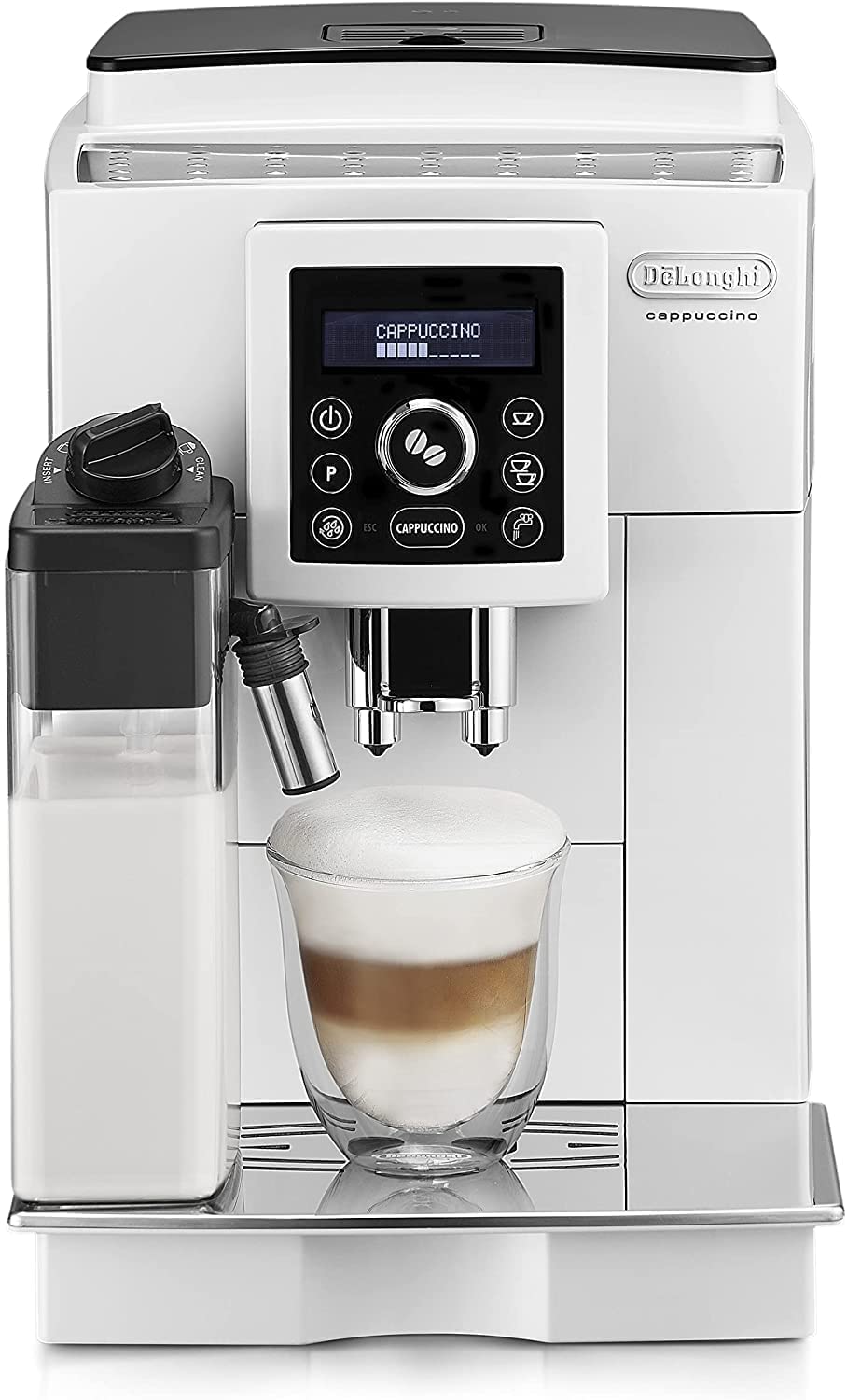 Delonghi ECAM 23.460.W Fully Automatic Coffee Machine White