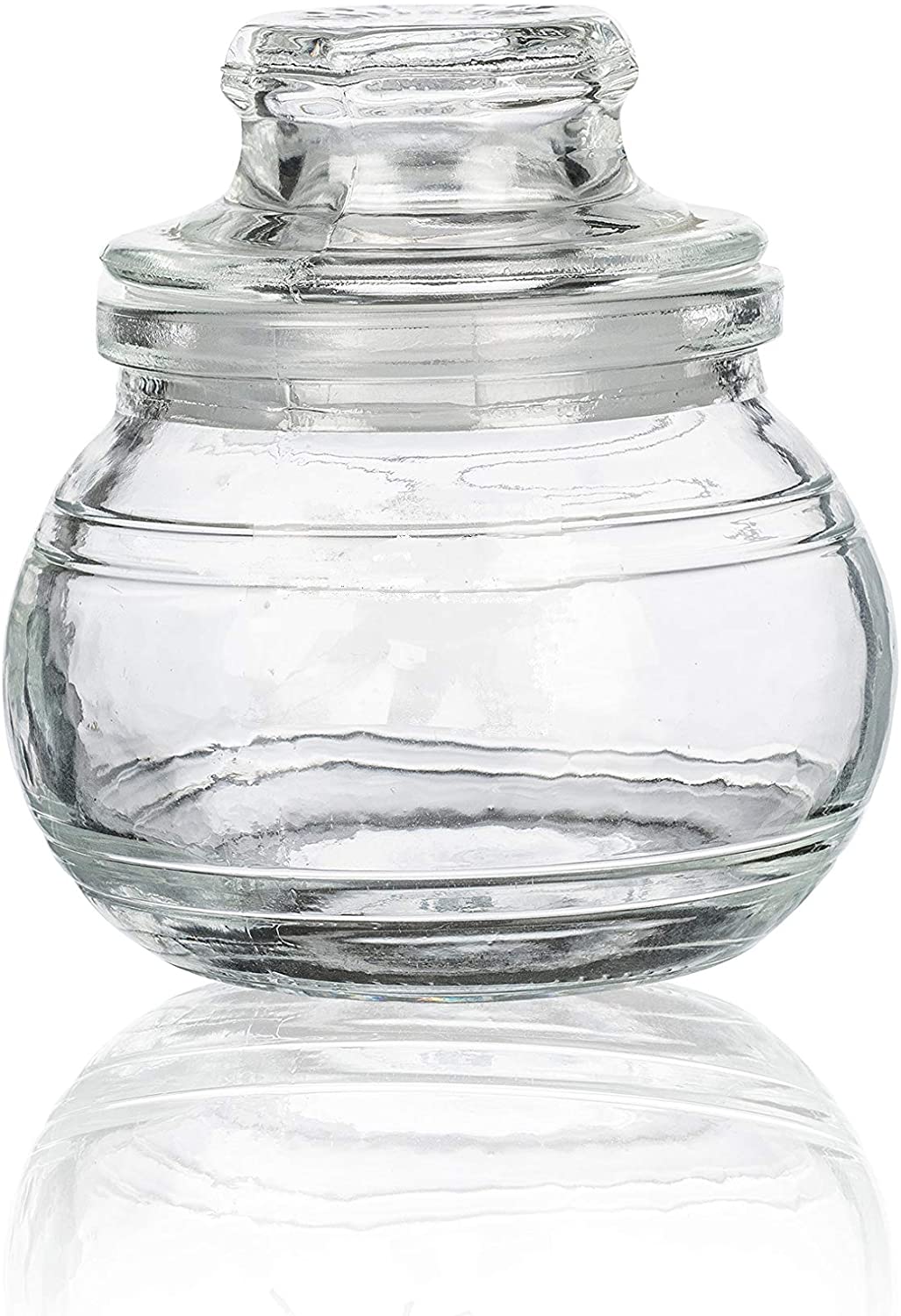 Glass Storage Container with Lid by Sandra Rich