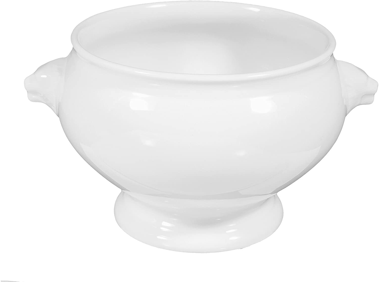 Lukullus Terrine Dish 23.5 cm White Universal 00006 by Seltmann Weiden