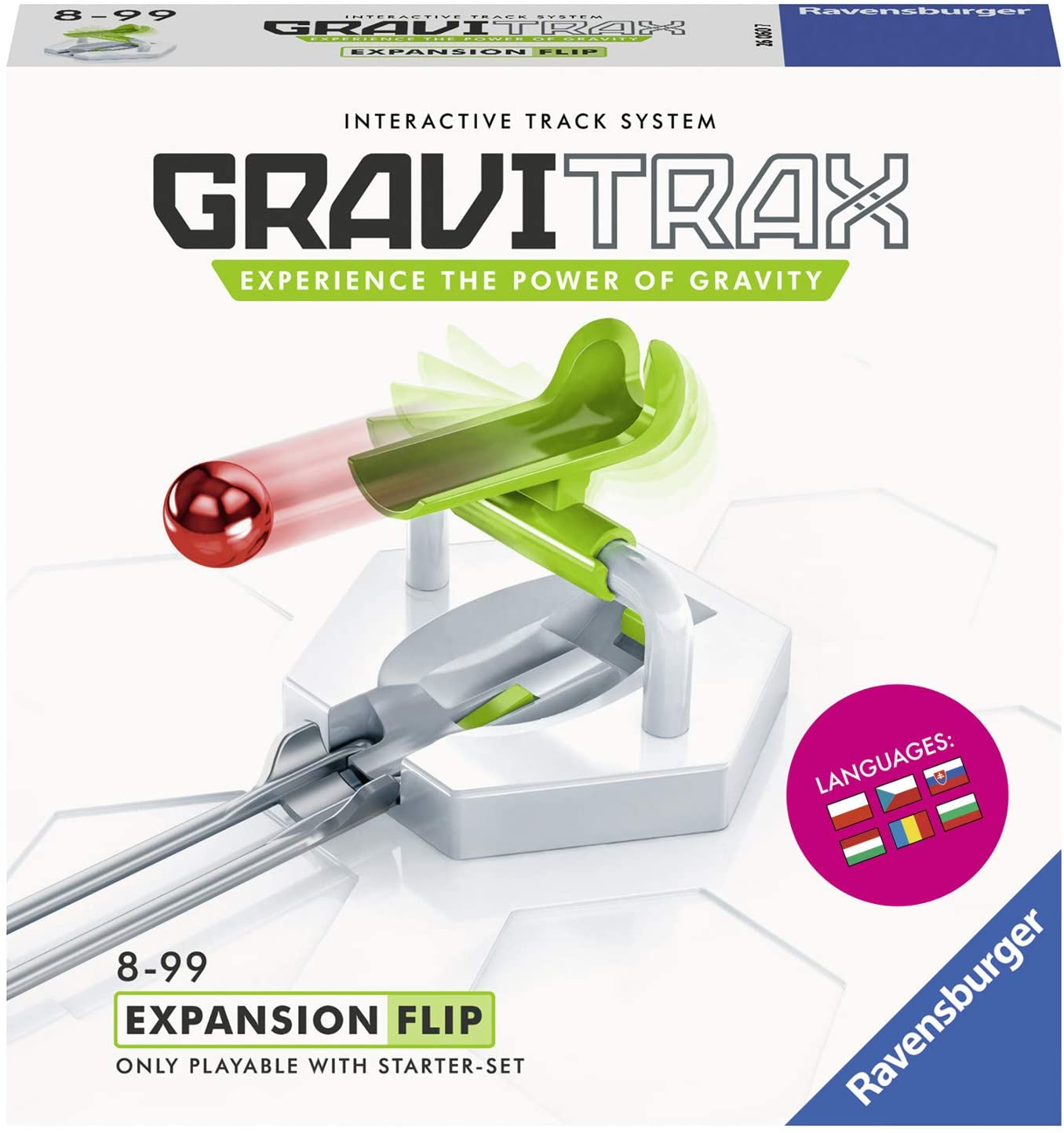 Ravensburger RAT261475 Gravitrax Flipper Extension Set for Ages 8 and Above