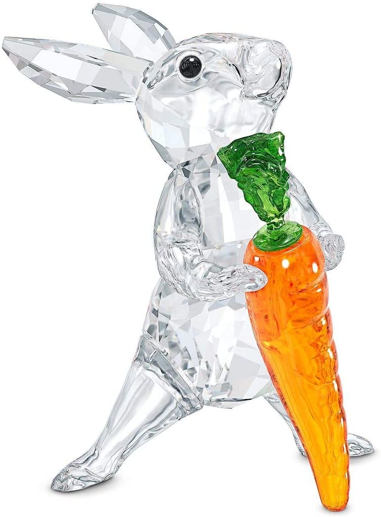 Swarovski 5530687 The Peaceful Countryside Figurine, Crystal, White/Orange/Yellow, 4.9 x 3.8 x 4.3 cm