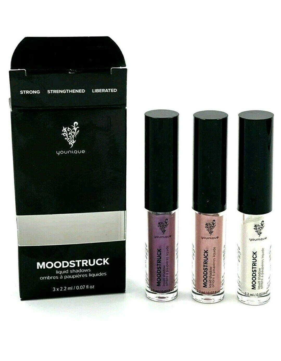 Generic Younique Moodstruck Liquid Eyeshadow Eyeliner Set Professional Makeup Durable 3 Pieces