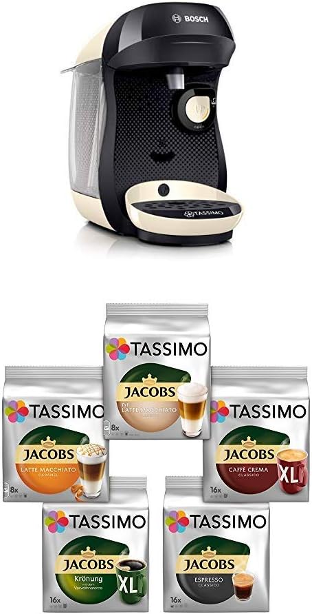 Bosch Tassimo Happy Capsule Machine, cream