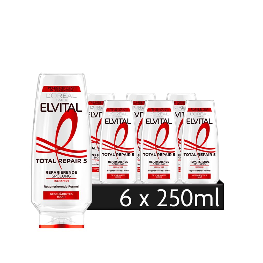L\'Oréal Paris Elvital Total Repair 5 Repair Conditioner 6 x 250 ml